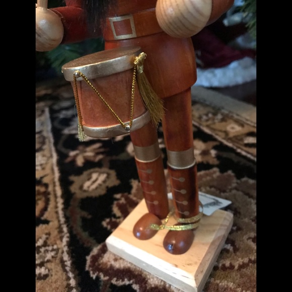 🆕 Nutcracker Wooden 15” Drummer - Picture 7 of 8